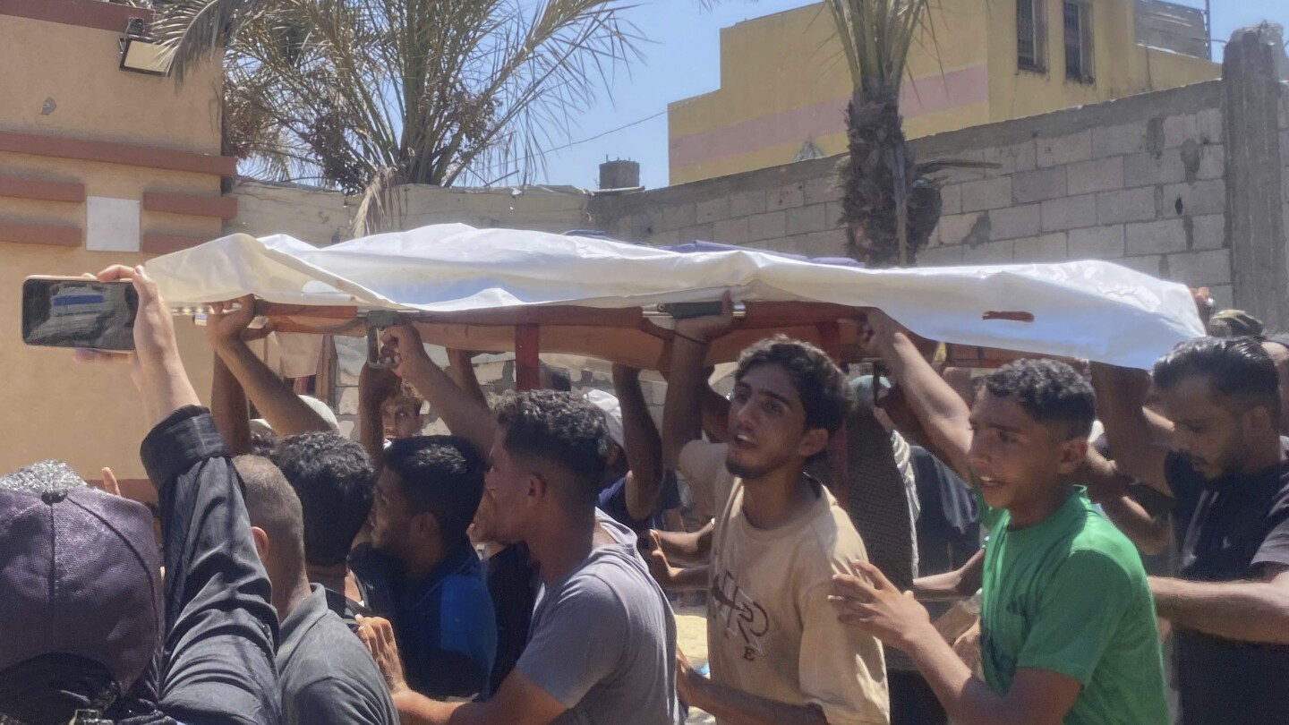 AP's tweet card. Health officials say Israeli strikes on a hospital in southern Gaza have killed five journalists, including a freelancer who worked for The Associated Press. Mariam Dagga was a visual journalist who...