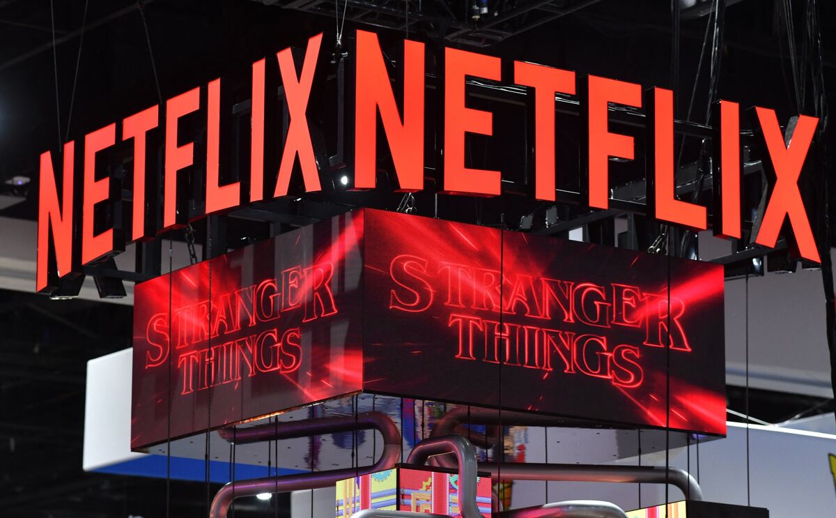 HayekMG's tweet card. Netflix Inc. wants you to play Boggle in between binges of Stranger Things.