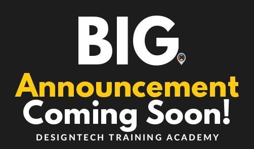 DesignTech_SA's tweet card. Keep Learning. Stay Relevant. #ExcitingNews #ComingSoon