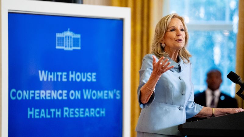 WHCommsDir46's tweet card. First lady Jill Biden is looking to a post-White House future building on work she began while in office to shine a light on women’s health, a chronically underfunded and under-researched space – and...