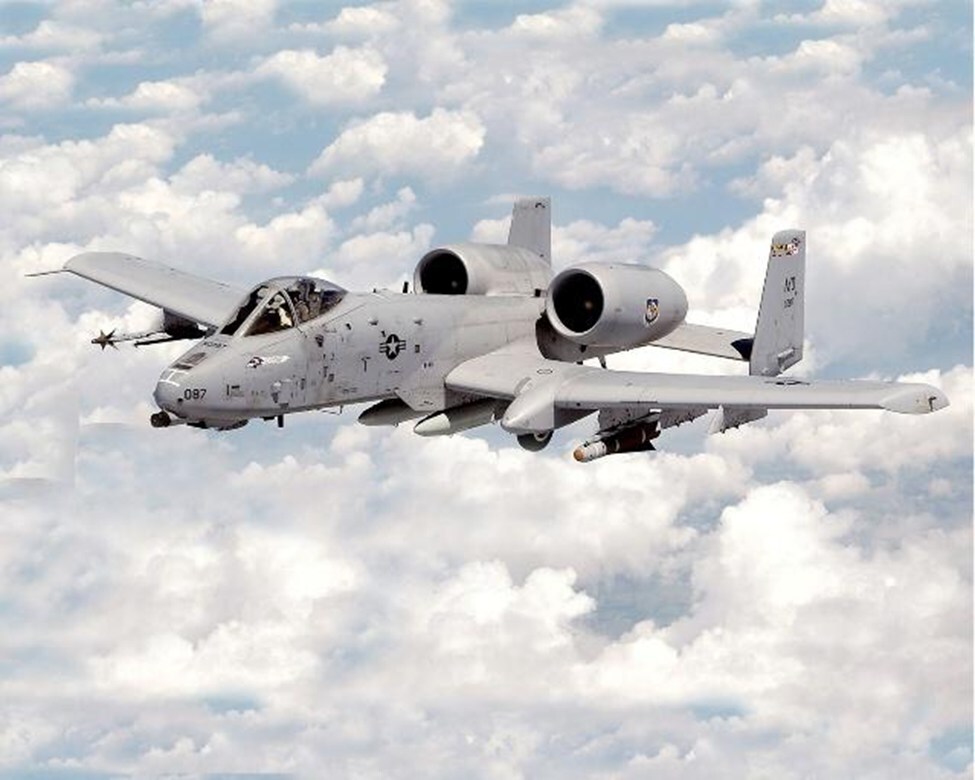 TechNews24h's tweet card. An iconic Fairchild A-10 Thunderbolt II "Warthog" is flying home to Hagerstown, Maryland – the birthplace of this revered USAF att...