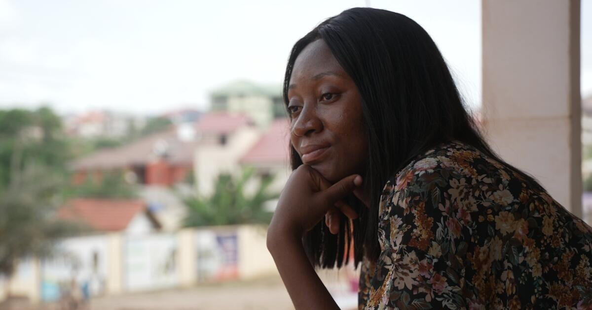 Refugees's tweet card. Louange Koffi, a refugee from Togo, achieved her childhood dream of becoming a nurse in Ghana. She now advocates for quality health and education for the displaced.