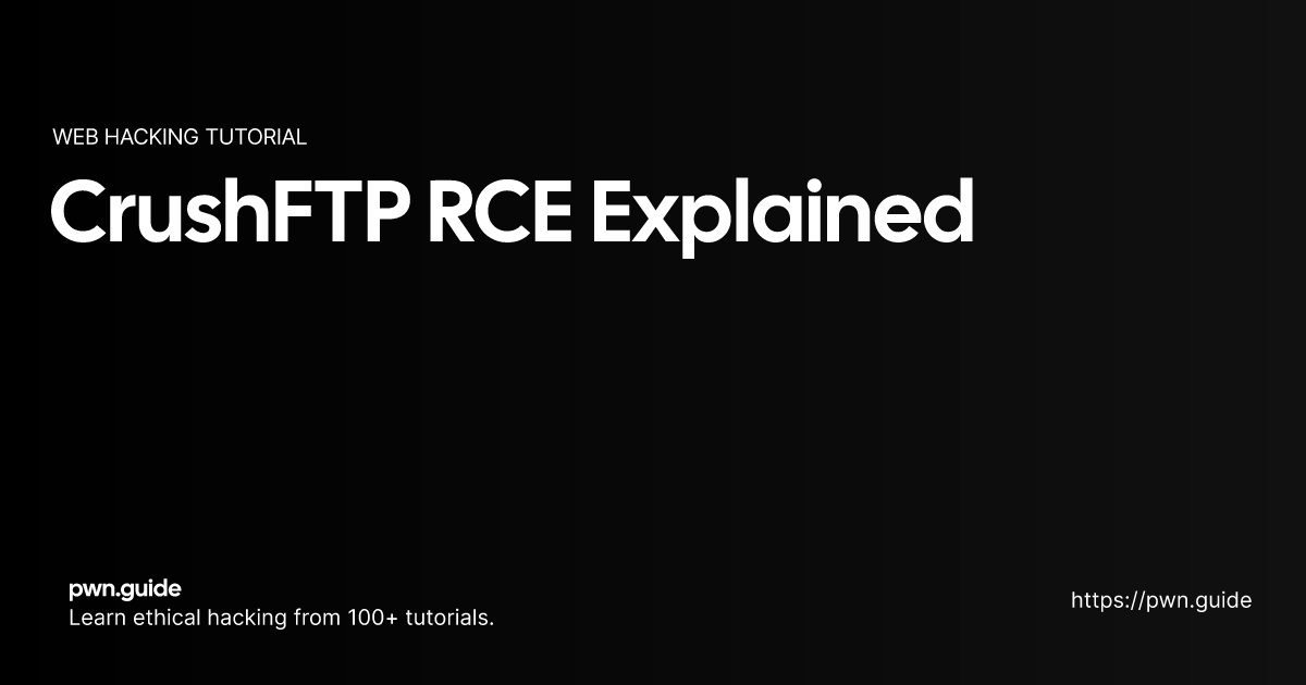 reverseame's tweet card. What the new critical CrushFTP vulnerability is & how to exploit it.