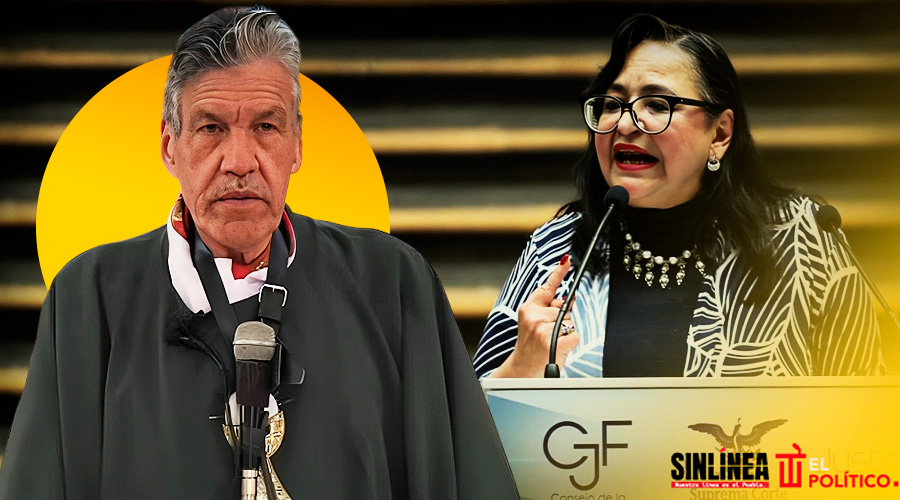 SinLinea_Mx's tweet card. El Padre Pistolas no dejó títere sin cabeza mientras hizo un recuento de la corrupción de los jueces antes de la Reforma Judicial.