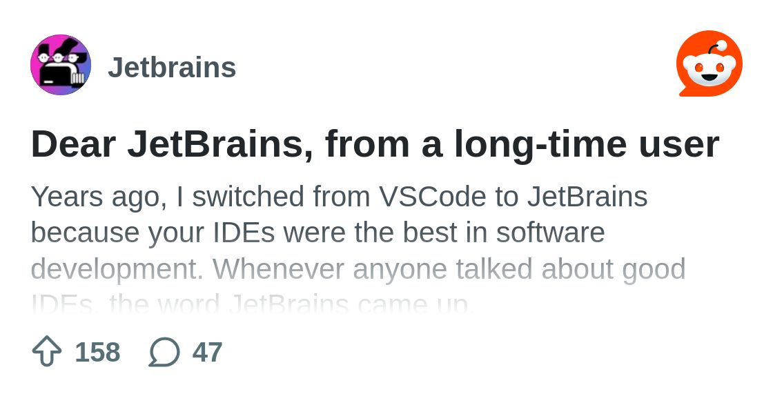 livingstonanto9's tweet card. Explore this post and more from the Jetbrains community