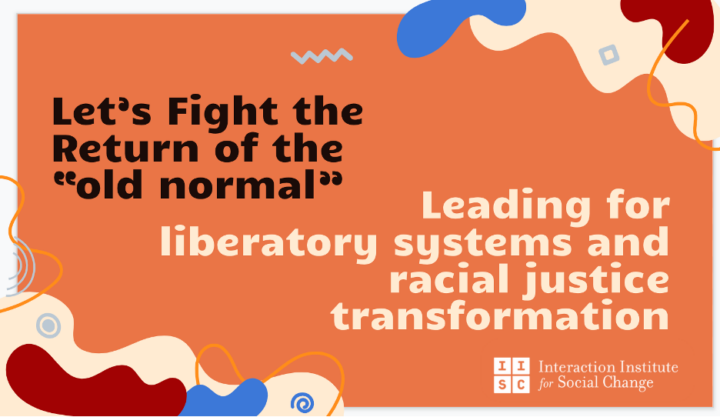 IISCBlog's tweet card. IISC was thrilled to host a workshop at the Facing Race Conference 2022 called “Let’s fight the return of the ‘Old Normal!’ – Leading for liberatory systems and racial justice transformation.”  The...
