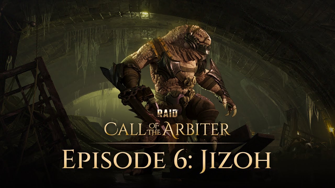 plarium's tweet card. RAID: Call of the Arbiter | Limited Series | Episode 6: Jizoh