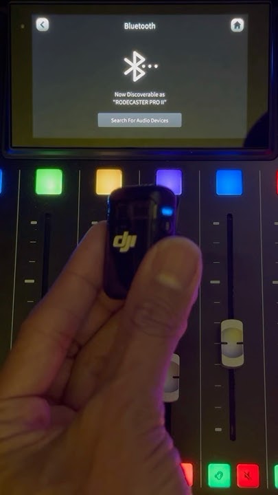 DoronBond's tweet card. DJI Mic 2 x RODECaster Pro 2 Bluetooth Issue #djimic2 #rodecasterpro2...