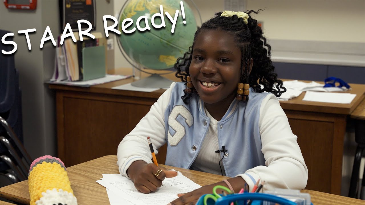 DrLHinojosa_'s tweet card. STAAR Test Motivation from Cooper Elementary