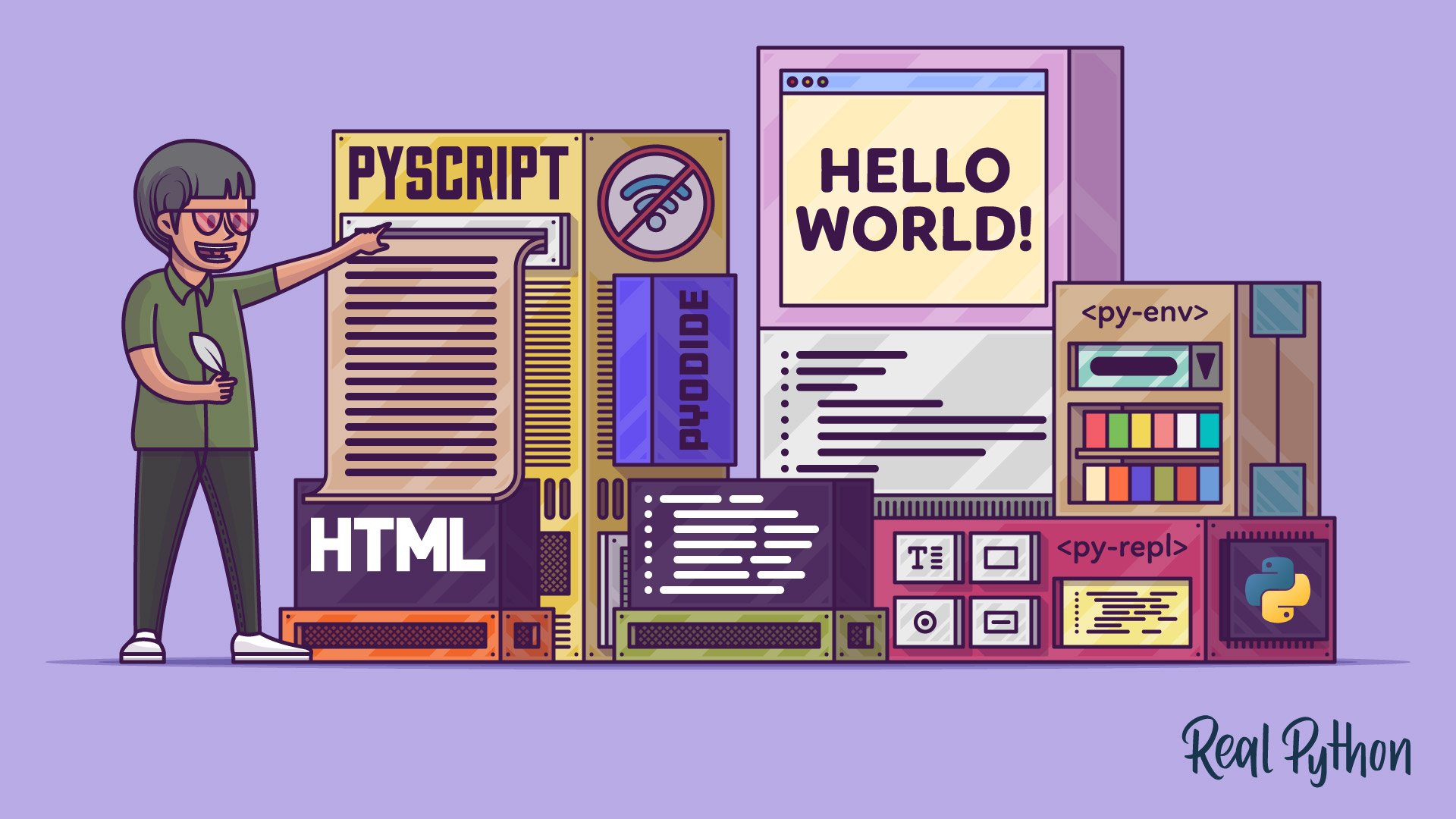oxfordpython's tweet card. In this tutorial, you'll learn about PyScript, a new framework that allows for running Python in the web browser with few or no code modifications and excellent performance. You'll leverage browser...