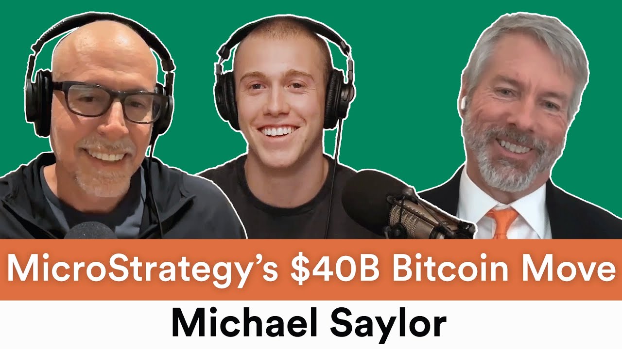 siddhanjay's tweet card. Why MicroStrategy Bought $40 Billion Worth of Bitcoin — ft. Michael...