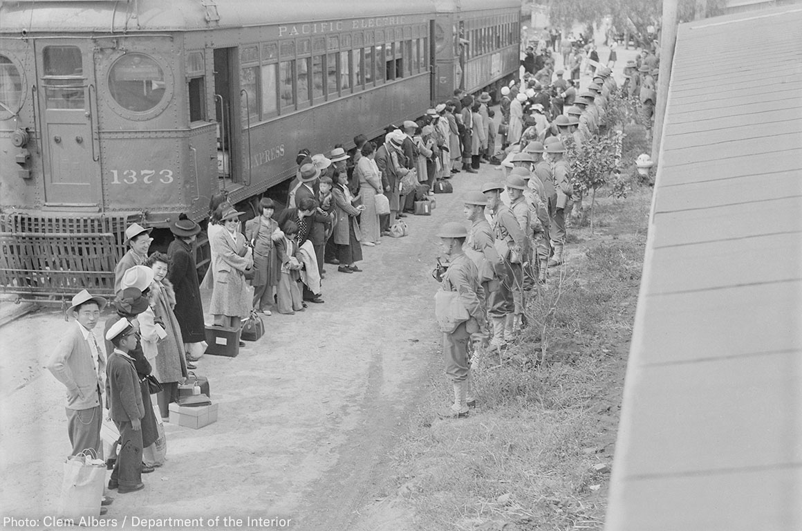 ACLU's tweet card. Trump’s Muslim Ban Repeats the Constitutional Travesty Committed Against Japanese-Americans in...