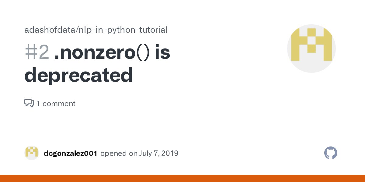 noticiasAV2's tweet card. Context I went through this tutorial on 2019-07-06 with vanilla installs of recommended software applications and updates on a Windows 10 Home x64 machine and encountered a deprecation warning when...