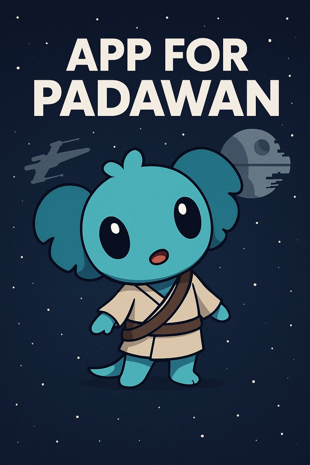vibecoderfish's tweet card. App for PADAWAN