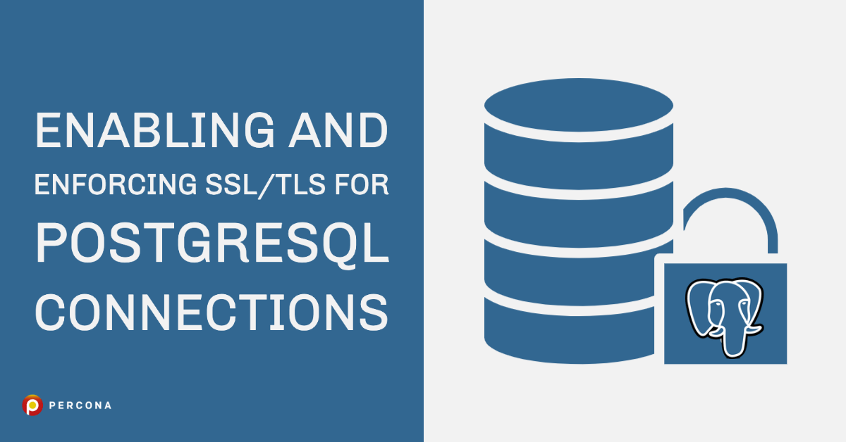 PostgresWeekly's tweet card. Enabling SSL in PostgreSQL is very straightforward and here go through the steps and check/validate the connections are indeed using the safer SSL protocol.