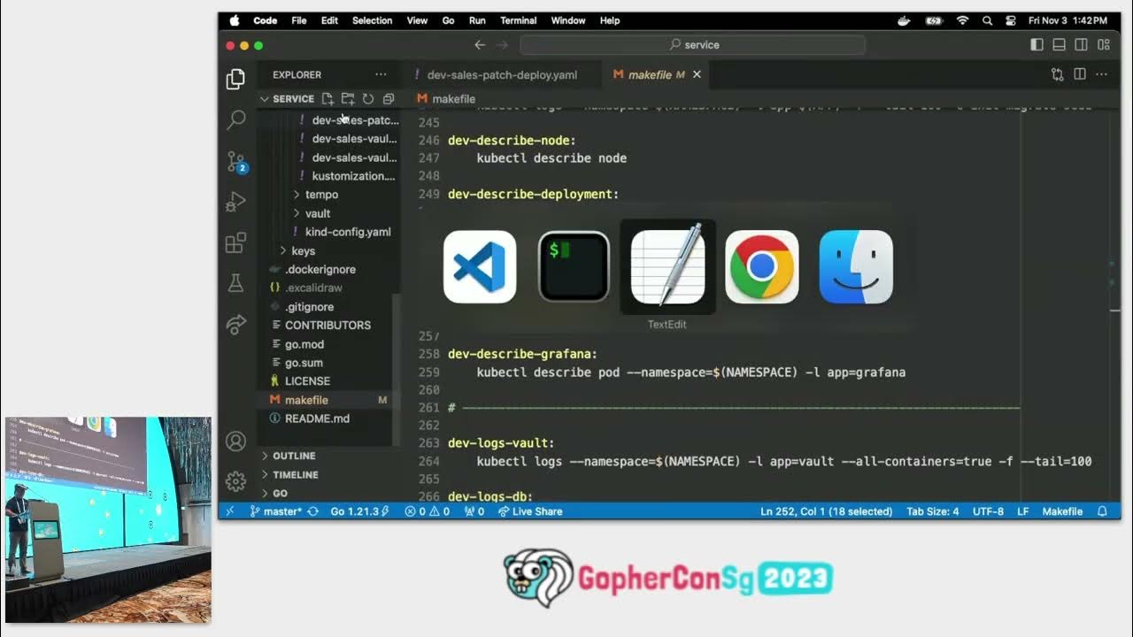 goinggodotnet's tweet card. A Bill Kennedy Special - GopherCon SG 2023
