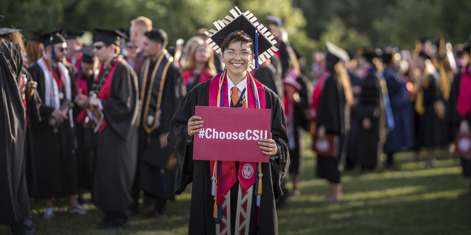 calstate's tweet card. As the largest four-year public university system in the U.S., the CSU provides all individuals interested in furthering their education access to a valuable, life-changing college degree. Here are...