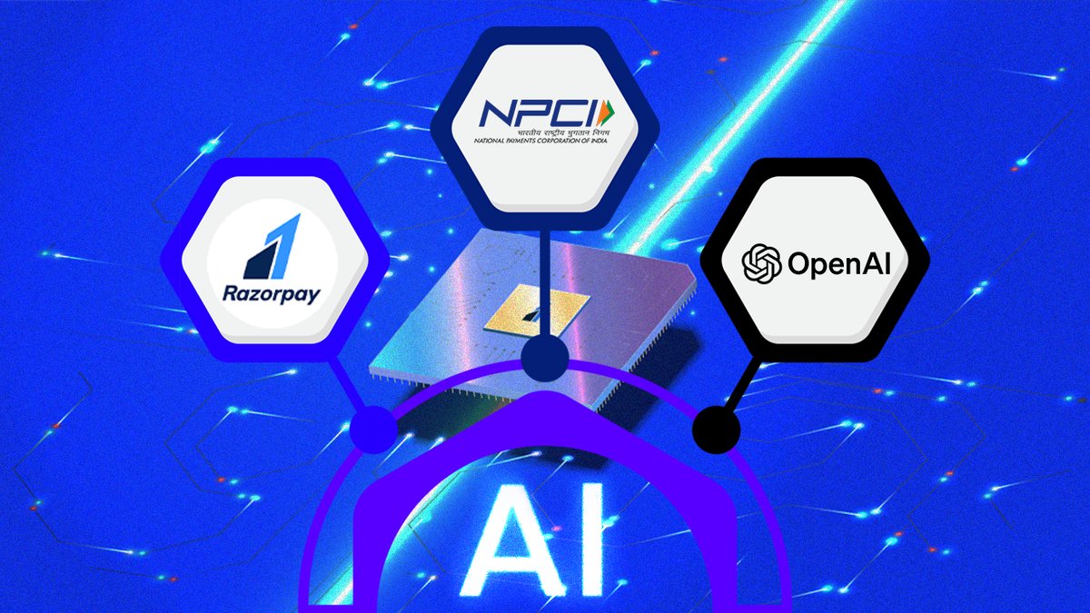 entrackr's tweet card. Razorpay, the National Payments Corporation of India (NPCI) and OpenAI have partnered to introduce Agentic Payments, a new way for users to make digital. Snippets