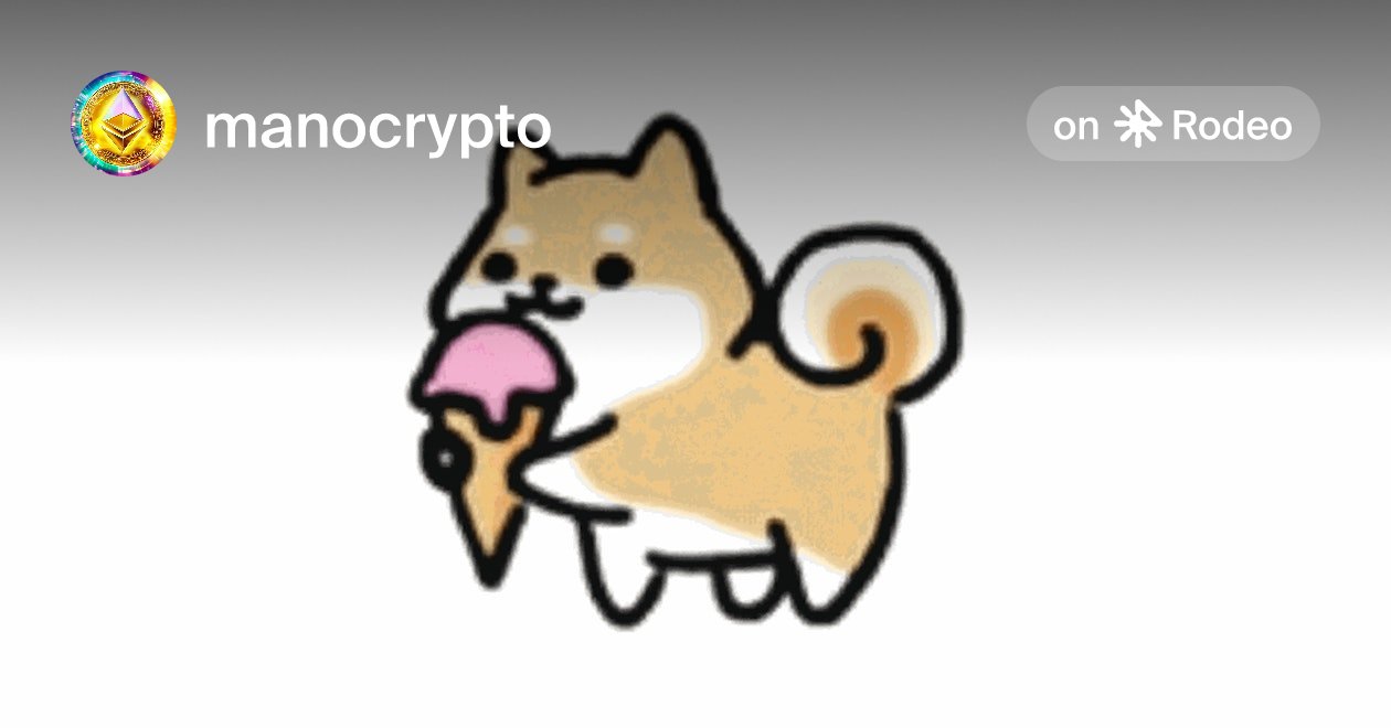 Man0CryptO's tweet card. magical animation