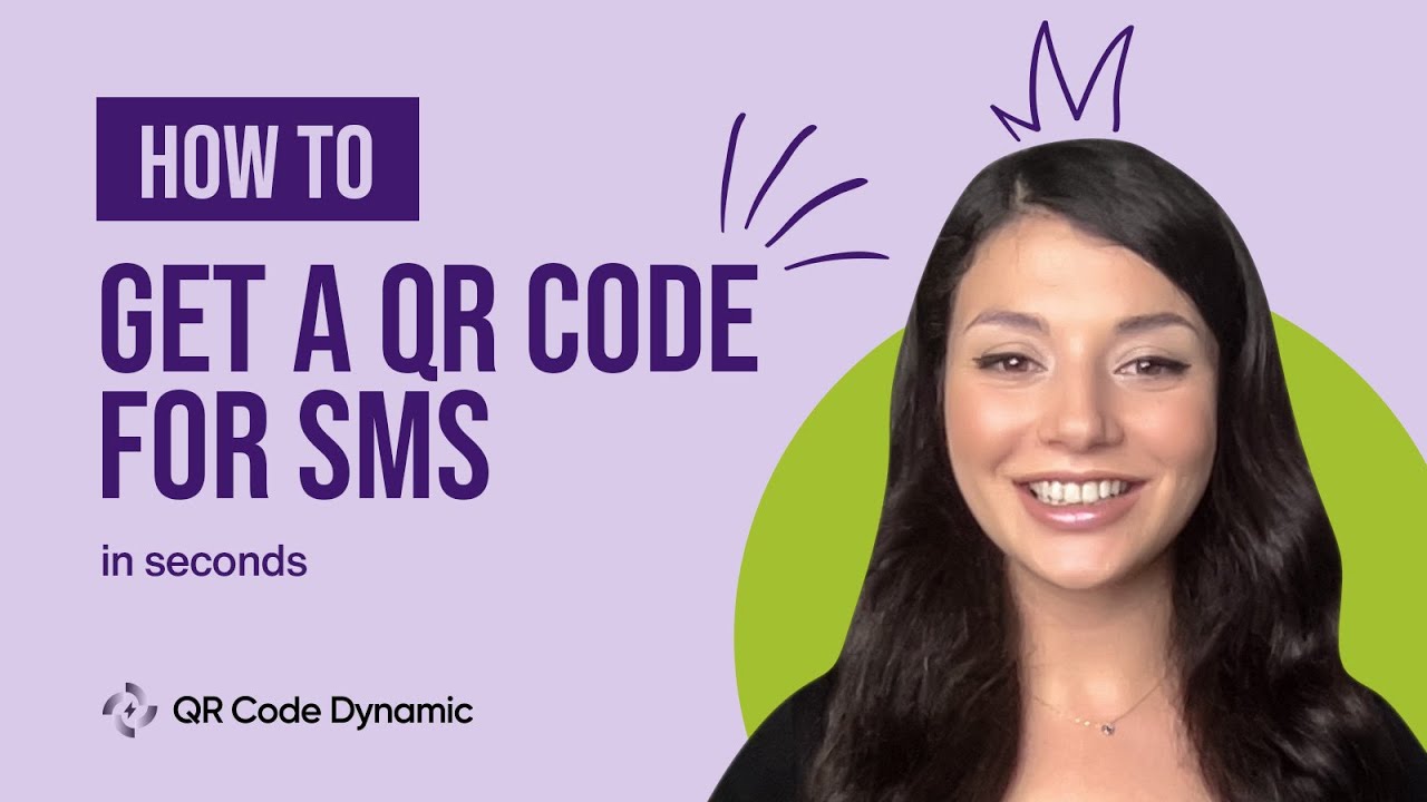 QRCodeDynamic's tweet card. How to Get a QR Code for SMS in Seconds!