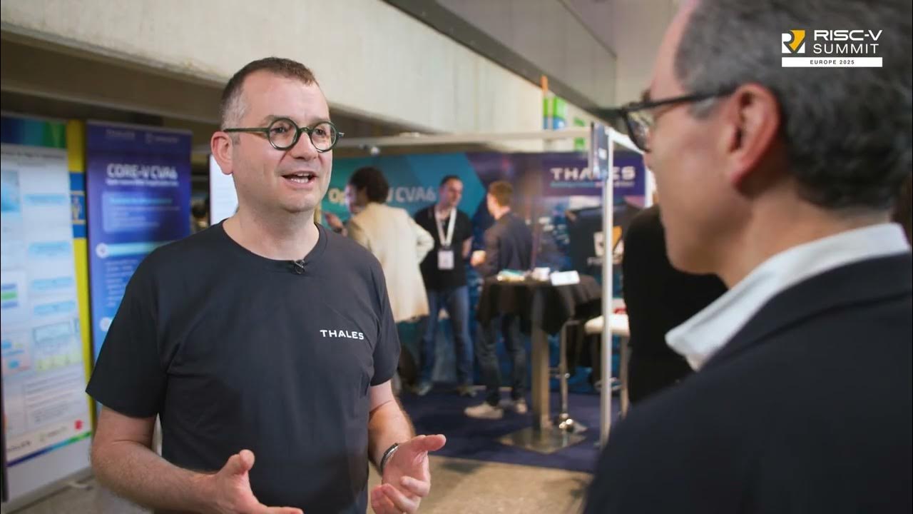 OpenHWFdn's tweet card. Interview with Thales | RISC-V Summit Europe 2025