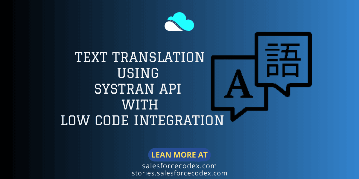 Brainiate's tweet card. Text translation is converting text from one language into another while preserving its meaning and context. This post will use SysTran API to translate the text with a low-code approach.