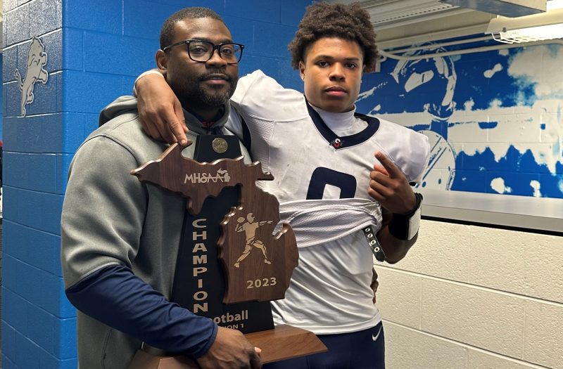 MichFBFrenzy's tweet card. In this series I’m going to highlight 5 players at each position I got to see this season. This article will be focusing on the gunslingers I got to see, and some great performances along the way.