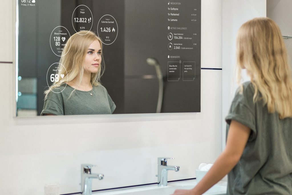 HomesofDE's tweet card. Does your bathroom need an upgrade? #Smarttech is the way to go. #techtips