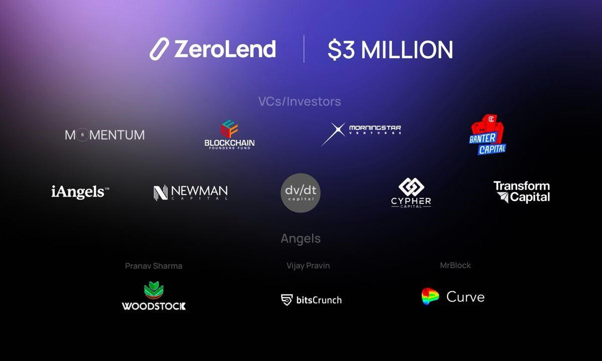 zerolendxyz's tweet card. ZeroLend Gears Up for Q1 2024 Token Launch: Seed Round Successfully Closed, Private Round Sees Surge