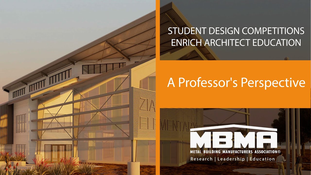 LearnAboutMBMA's tweet card. Student Design Competitions Enrich Architect Education: A Professors...