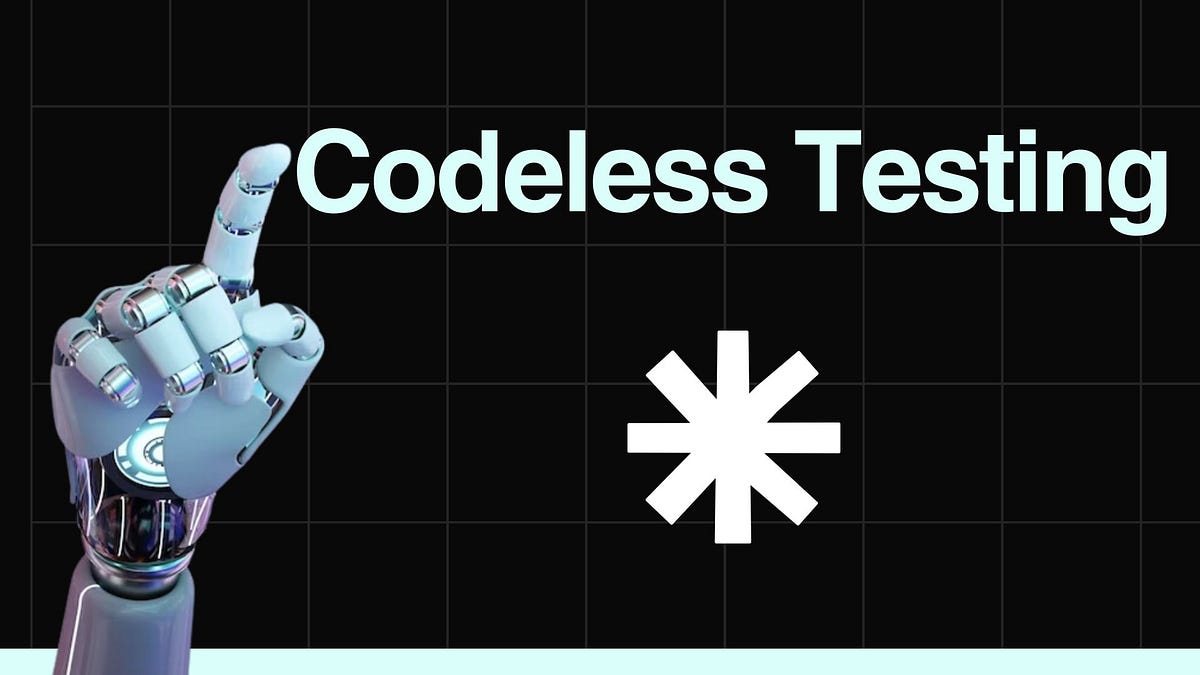 mfaisal_khatri's tweet card. This article acts as a complete guide to codeless test automation explaining the what and how about it including its benefits.