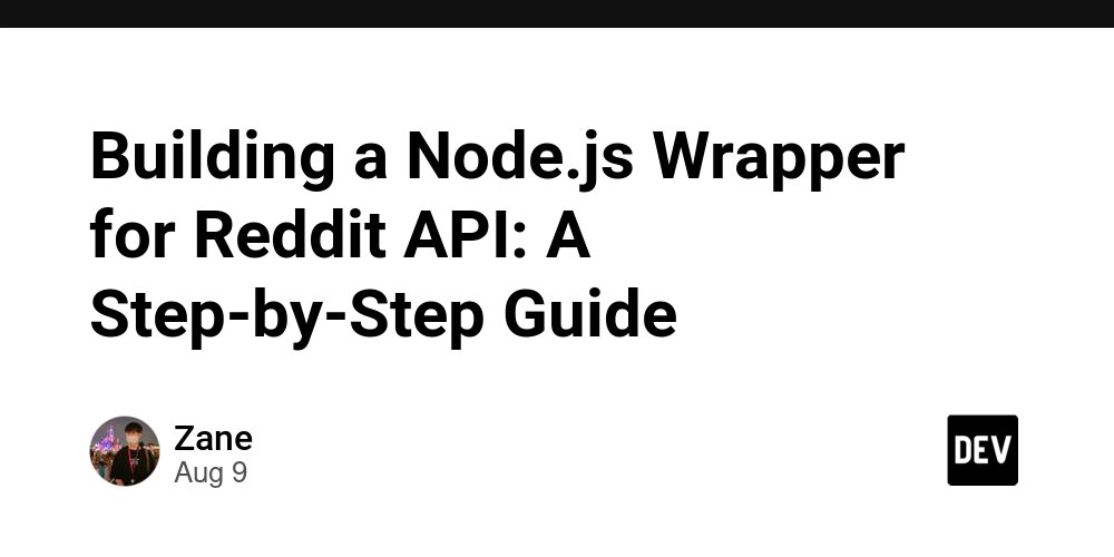 prod42net's tweet card. Building a Node.js Wrapper for Reddit API: A Step-by-Step Guide In modern development,...