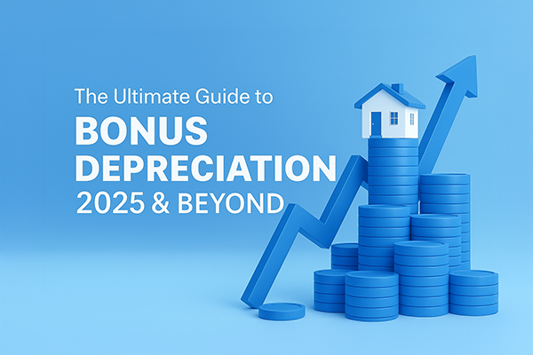 BullRealty's tweet card. Bonus Depreciation in 2025 and Beyond: The Ultimate Guide for Real Estate Investors | R.E. Cost Seg