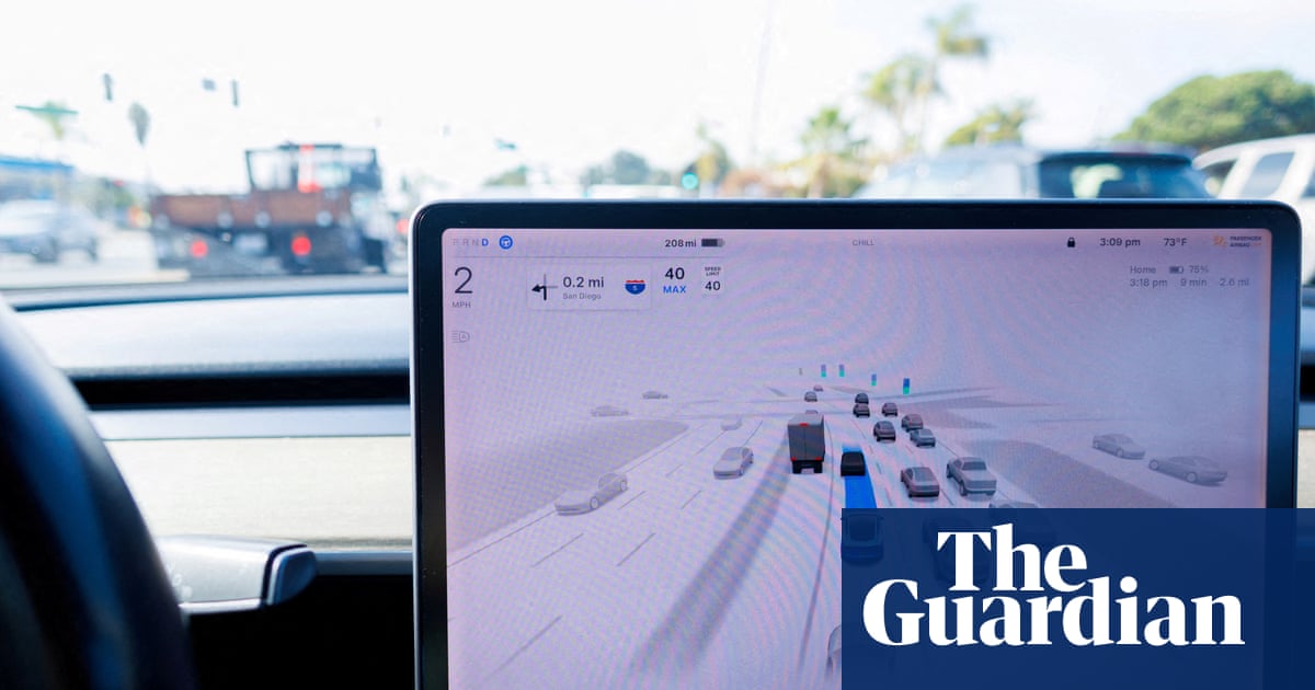 juliamaryross's tweet card. NHTSA reported Teslas driving through red traffic lights and driving against direction of travel during a lane change