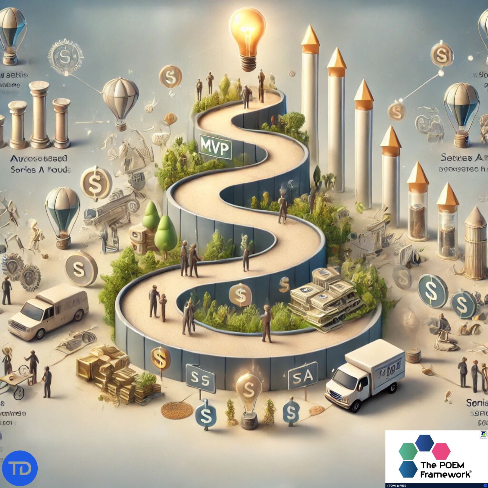 TomiDee's tweet card. In the high-paced world of startups, achieving success isn’t just about having a great idea—it’s about turning that idea into a scalable, sustainable