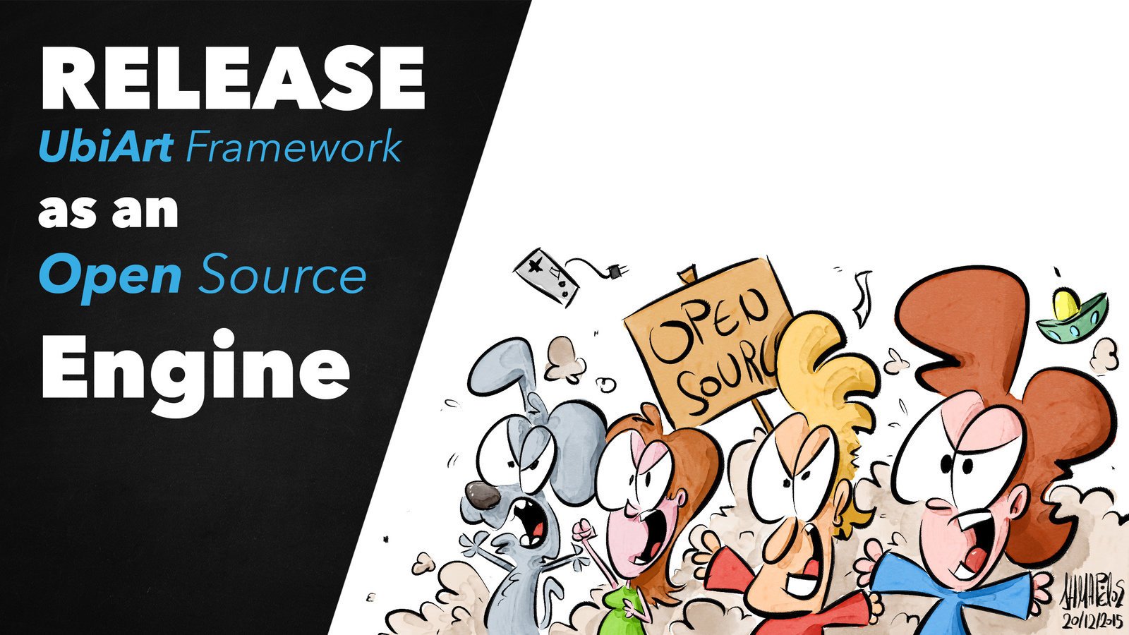 66darthcoder's tweet card. Release UbiArt Framework as an Open Source Engine