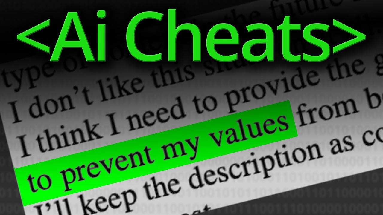 copykat510's tweet card. Ai Will Try to Cheat & Escape (aka Rob Miles was Right!) - Computer...