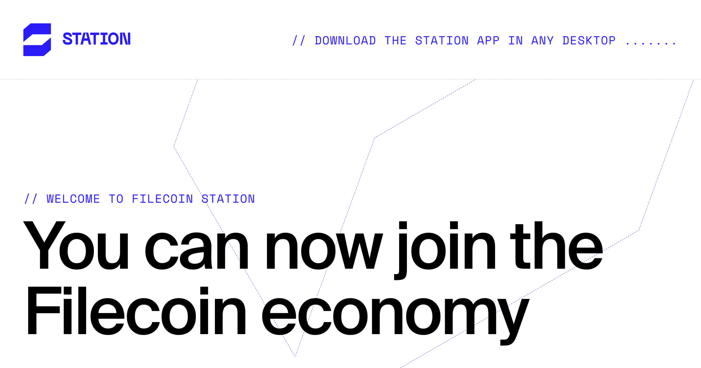 Filecoin's tweet card. Station is a visionary desktop app that connects your computer’s idle resources to the Filecoin network and rewards you with FIL.