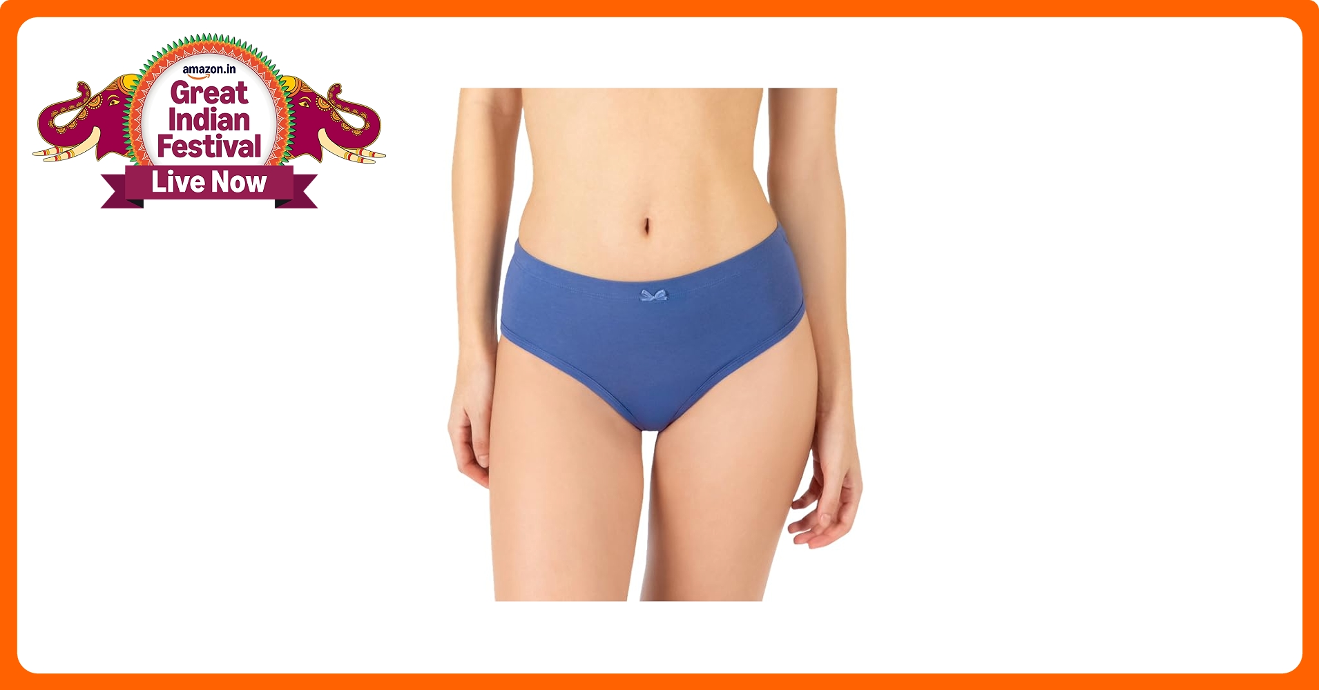 Dealalertspoint's tweet card. Experience the comfort and hygiene of Amaree's Bamboo Cotton Panties, designed for everyday wear. Made from soft and breathable bamboo cotton, these panties offer antibacterial and anti-odour...