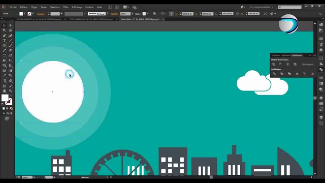 Design__process's tweet card. Adobe Illustrator :Create Facebook cover-timeline image Full HD for...