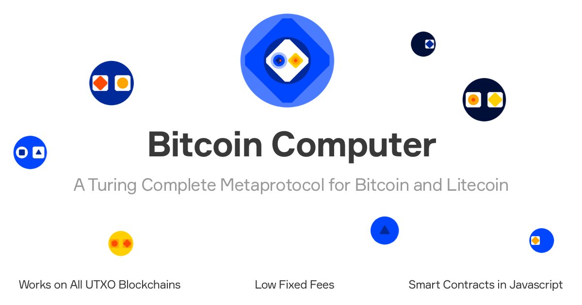 LTC_Computer's tweet card. A Turing Complete Metaprotocol for Bitcoin and Litecoin