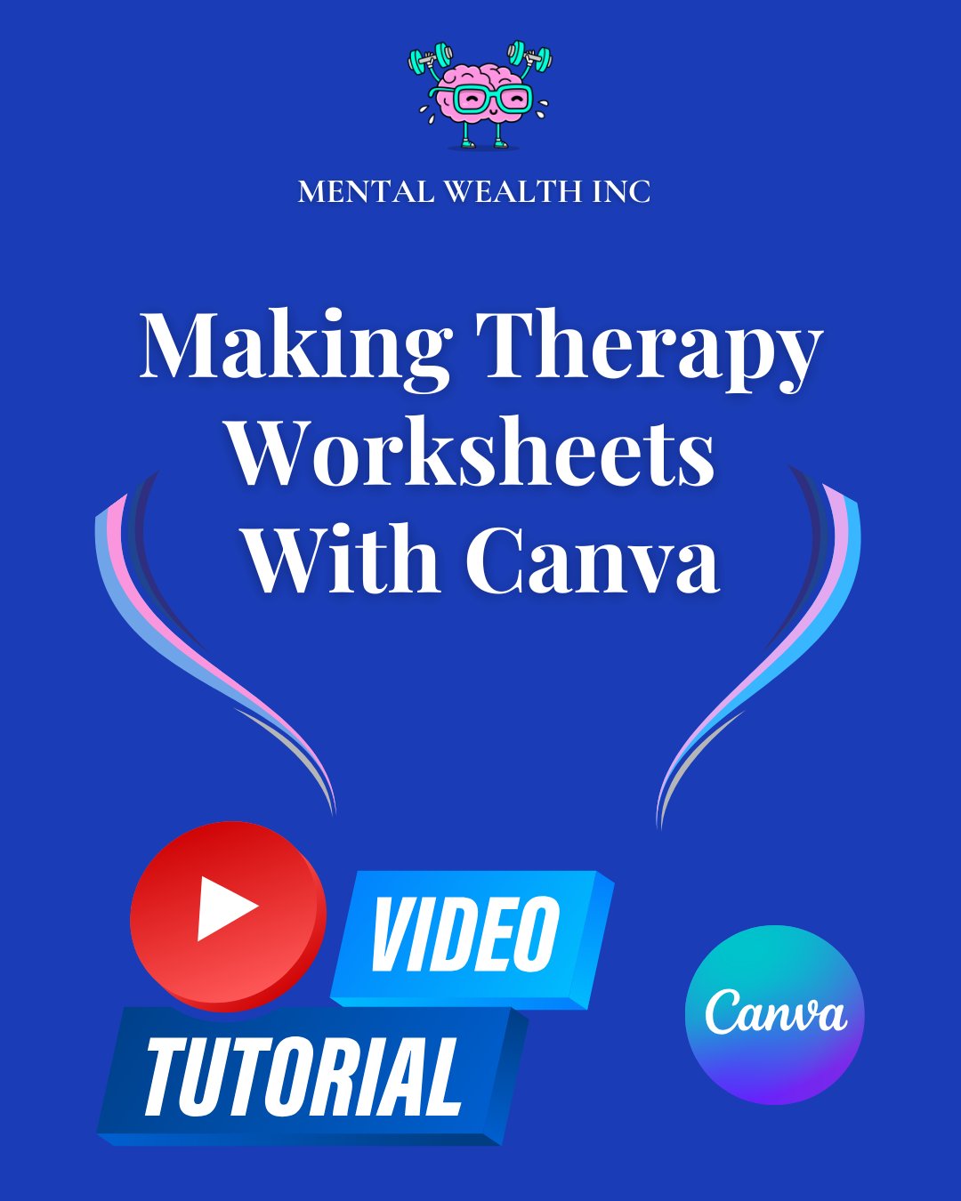 Millionaire_MS_'s tweet card. Elevate your mental health practice with our comprehensive 40-minute video tutorial, "Making Therapy Worksheets With Canva." Designed specifically for mental health professionals, this easy-to-follow...