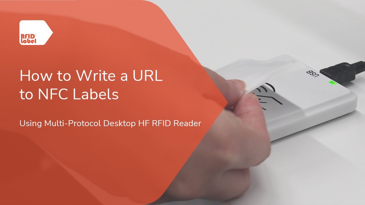 theRFIDLabel's tweet card. How to Write a URL to NFC Labels Using Multi-Protocol Desktop HF RFID...