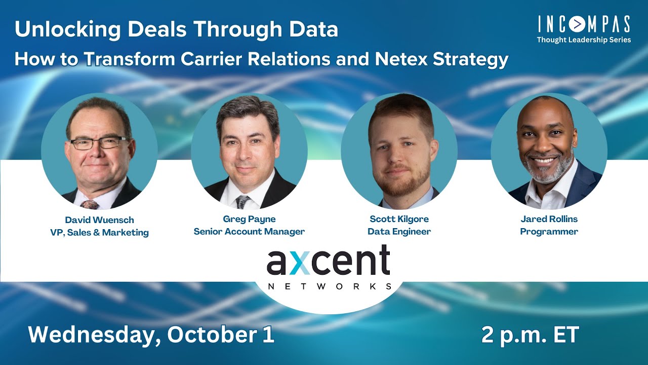 INCOMPAS's tweet card. Unlocking Deals Through Data: How to Transform Carrier Relations and...