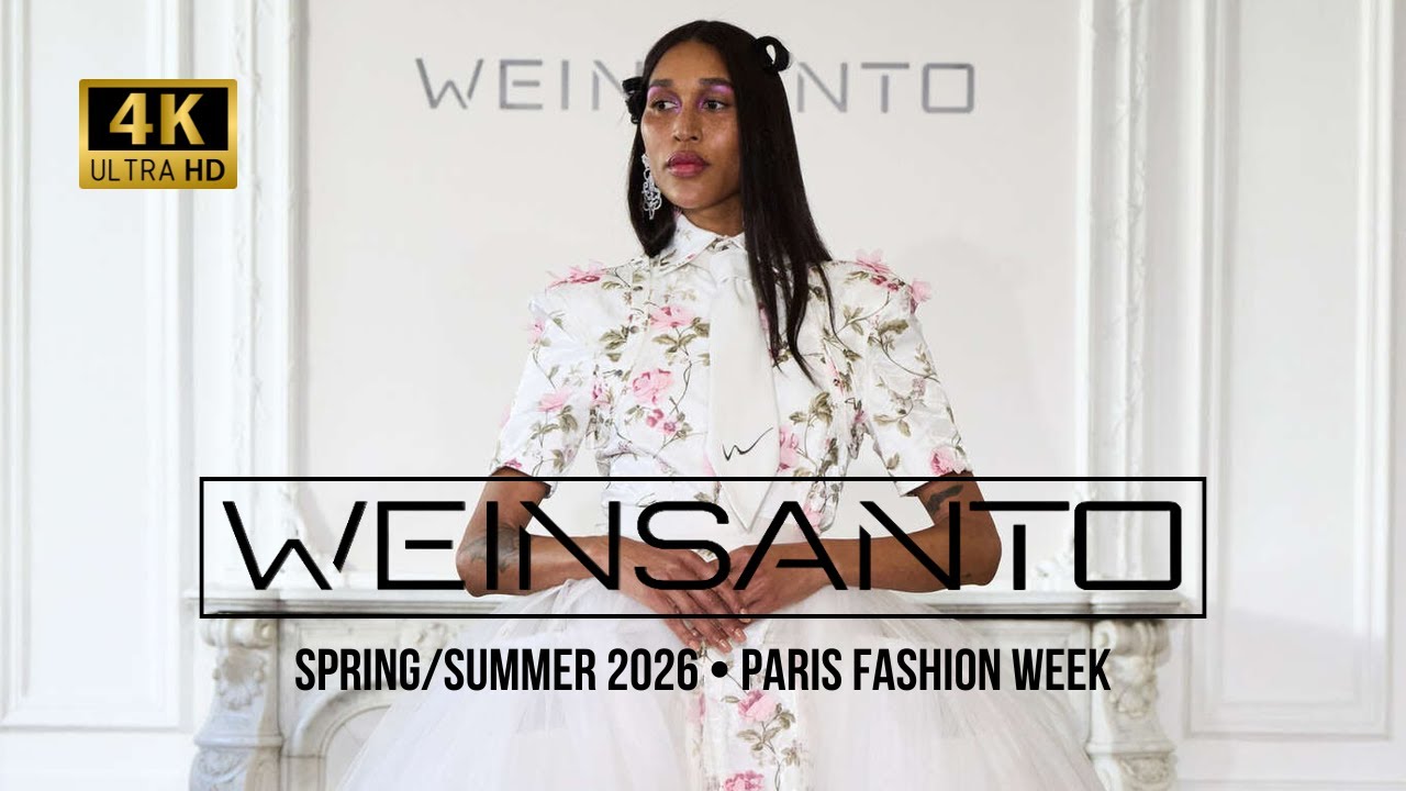 Brandibay1's tweet card. WEINSANTO Spring/Summer 2026: Between Rococo Heritage and Avant-Gar...
