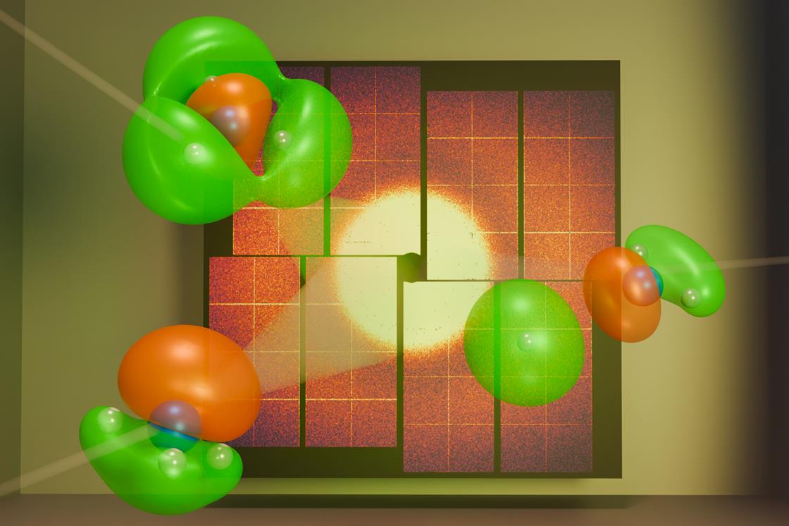 ChemistryWorld's tweet card. Femtosecond timescale x-ray laser measurements study how a hydrogen atom breaks off an ammonia molecule