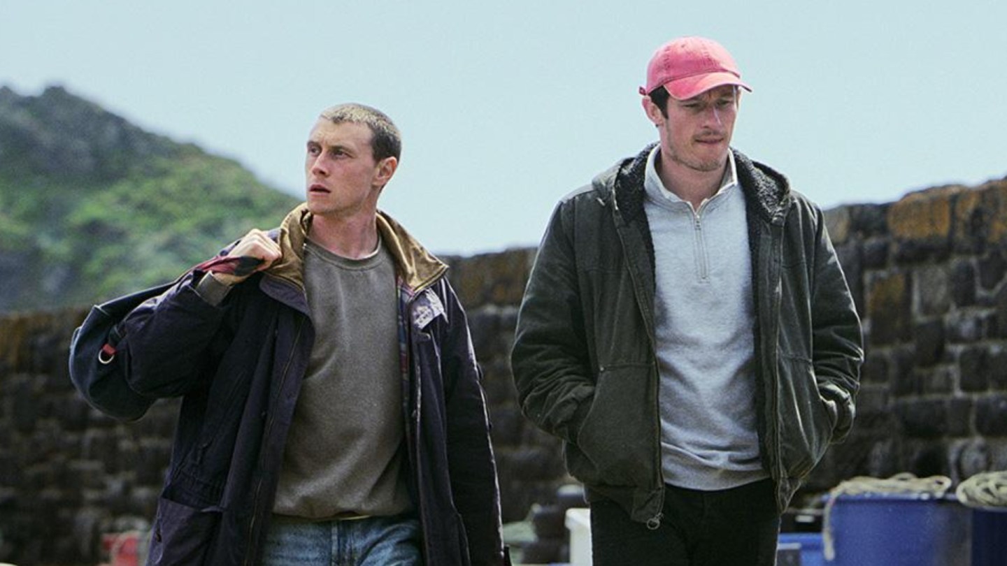 TIFF_Industry's tweet card. Mark Jenkin's Cornish time-travel drama, starring George MacKay and Callum Turner, premiered in the Horizons section of the Venice Film Festival.