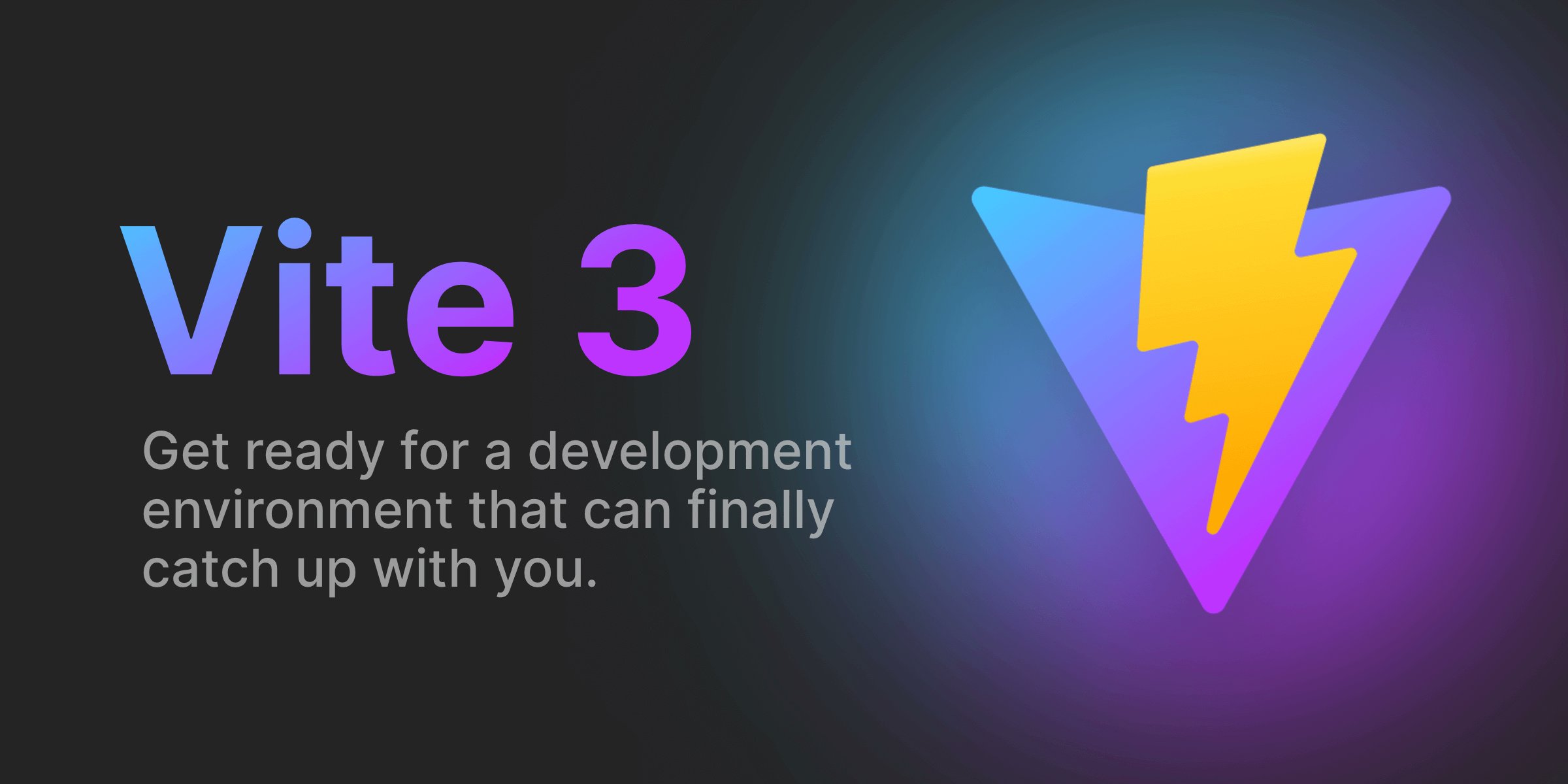 javascripting's tweet card. Vite 3 Release Announcement