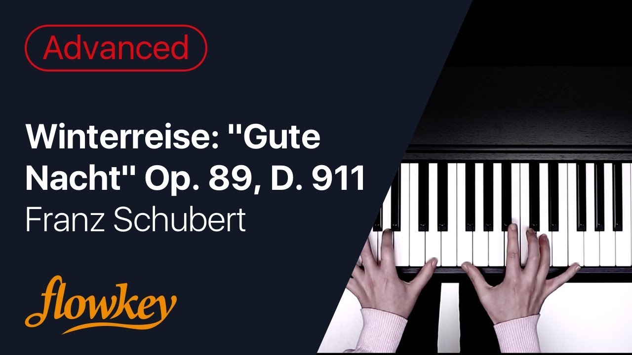 LivresPascalG's tweet card. Winterreise: "Gute Nacht" Op. 89, D. 911 – Franz Schubert (Piano...